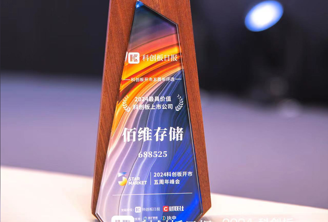 喜訊！佰維存儲(chǔ)榮獲“2024最具價(jià)值科創(chuàng)板上市企業(yè)”，成長(zhǎng)實(shí)力再創(chuàng)新高